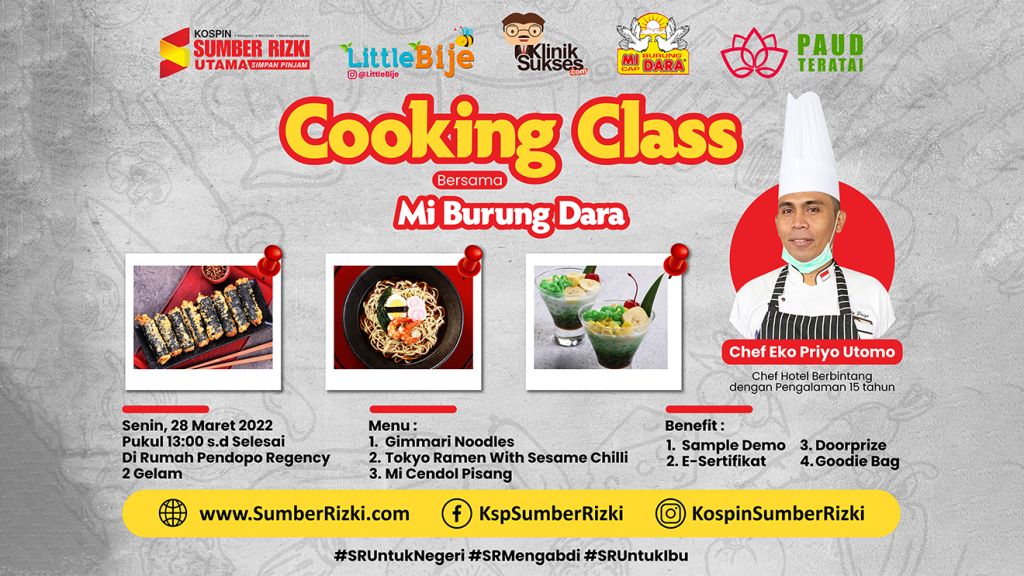 Cooking Class bersama Mi Burung Dara